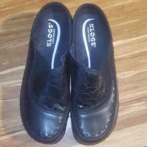 New Black Klogs